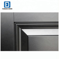 Fangda especial visceral preto pintado cozinha fibra de vidro projeta porta